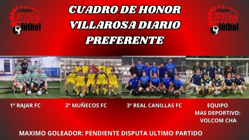 CUADRO DE HONOR PREFERENTE VILLAROSA DIARIO